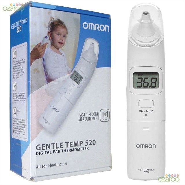 Omron Gentle Temp 520 Infrarot Thermometer Ohr